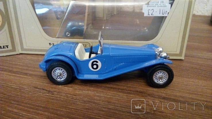 Matchbox Y- 3 1934 Riley MPH made in England (1973 год выпуска)