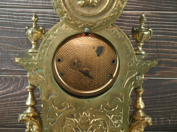Часы каминные МАЯК Бронза, фото №11