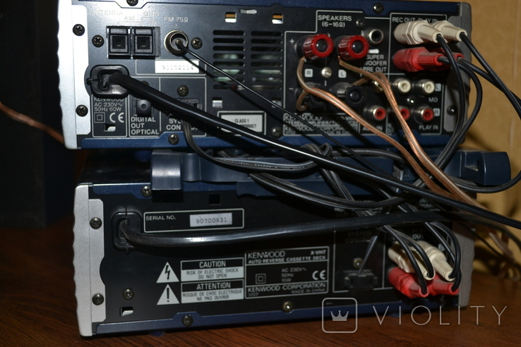 Музыкальный центр kenwood stereo amplifier/tuner/cd rd-vh7, фото №7