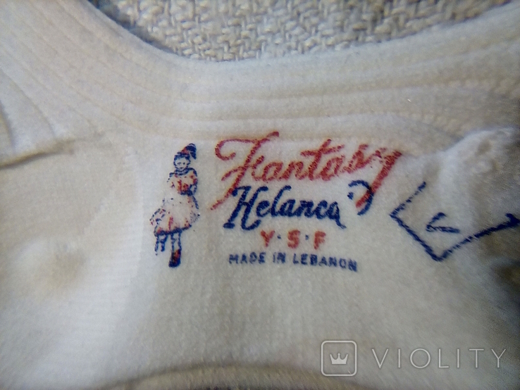 Носки детские . 11 см. "Helanca Fantasy Y.S.F". Made in Lebanon. 1960-е.., фото №3