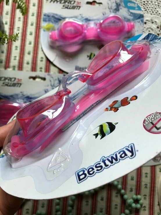 Новые детские очки для плавания Bestway, photo number 3