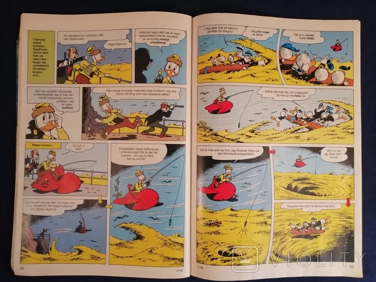 Comic book in Swedish. Walt Disney Stories 1999., photo number 6