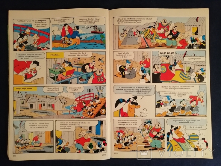 Comic book in Swedish. Walt Disney Stories 1999., photo number 8