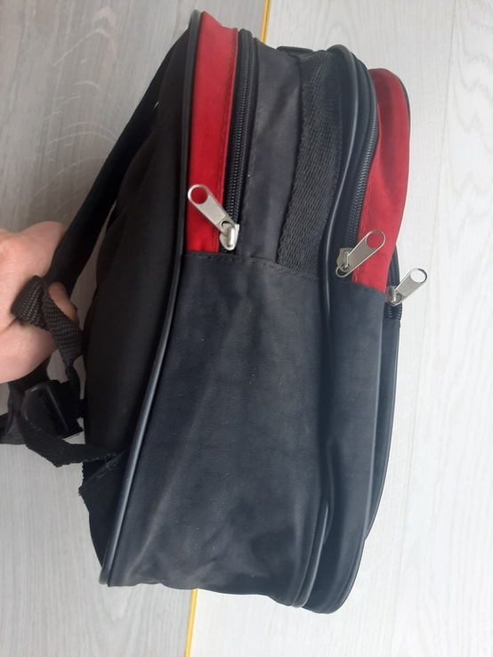 Крепкий детский рюкзак (красный), фото №5