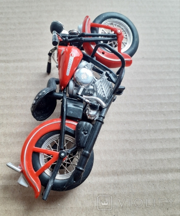 Модель мотоцикла Maisto Miniature Harley Davidson, фото №5