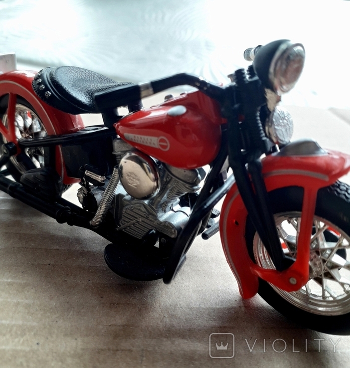 Модель мотоцикла Maisto Miniature Harley Davidson, фото №6