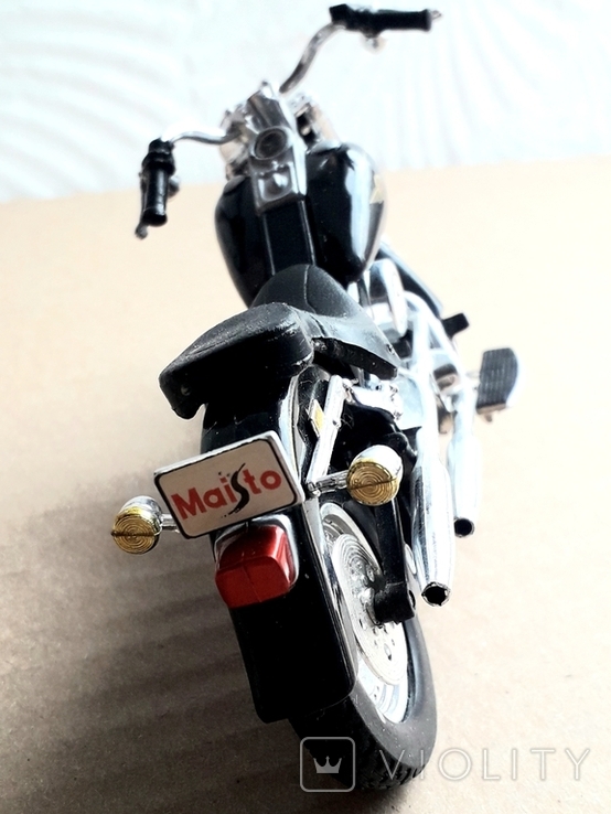 Модель мотоцикла 1:18 Maistol Harley Davidson Hydra-Glide Series 11, фото №6