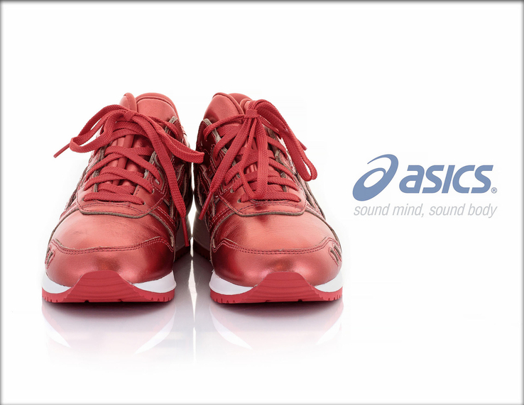 Кроссовки Asics Gel Lyte III Classic Red Metallic оригинал из США., photo number 4