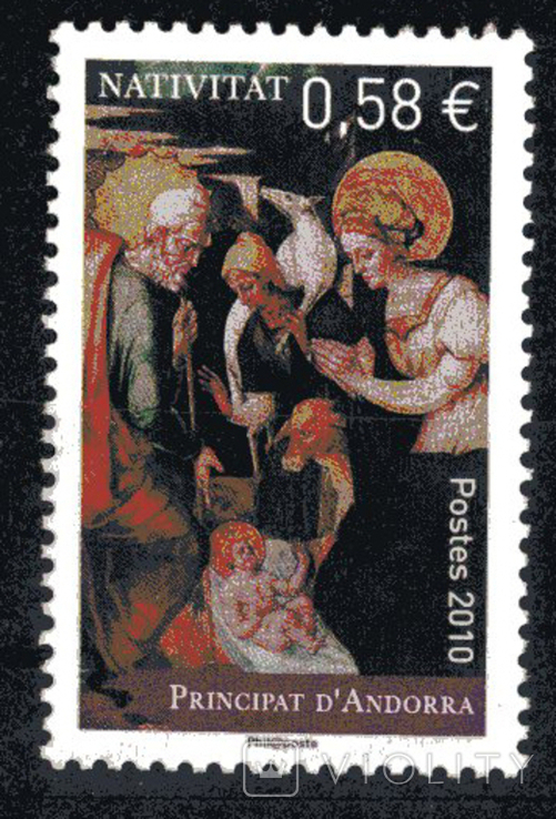 Андорра 2010 - Рождество MNH