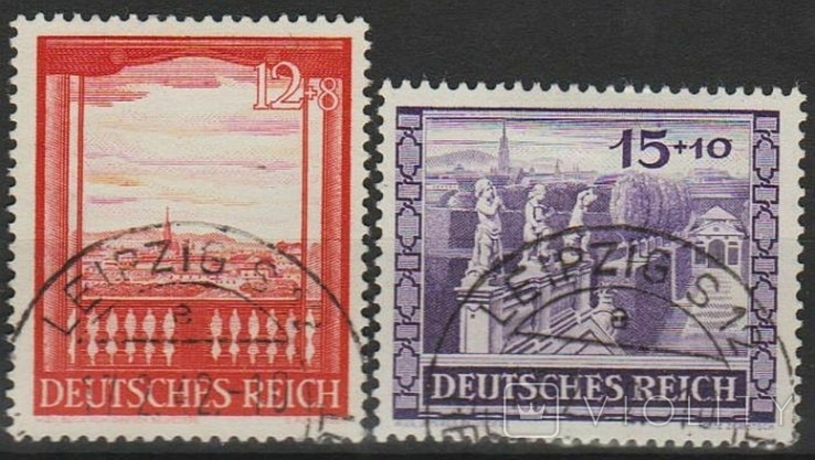 1941 - Рейх - Ярмарка в Вене Mi.804-805 8.0 EU