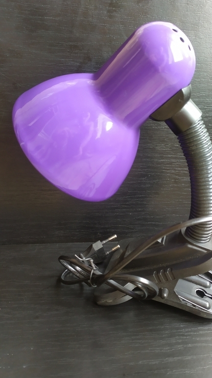 Лампа на прищепці з вивикачем Brille, фото №4