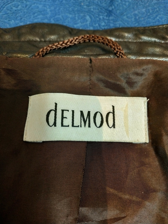 Куртка утепленная DELMOD Германия эко кожа p-p 46(прибл. XXL-XXXL)(состояние!), photo number 10