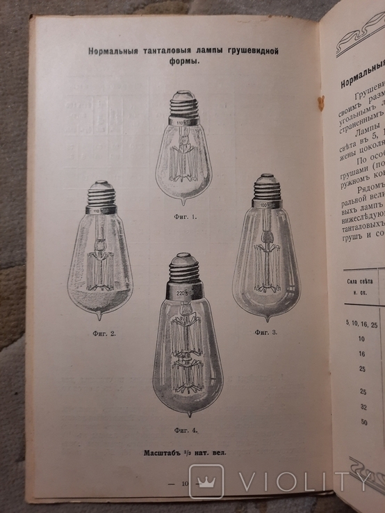 Лампы Сименс освещение уникальное оформление 1911, фото №4