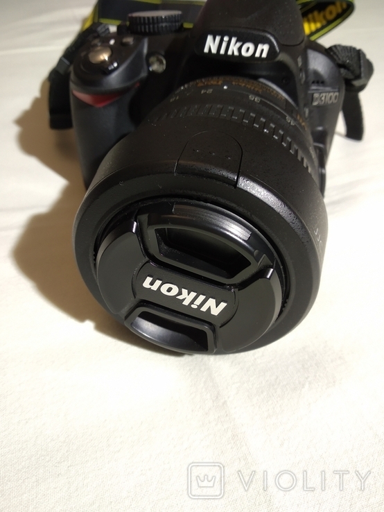 Фотоапарат Nikon D 3100 + об'єктив + рюкзак + бленда (в новому стані), фото №3