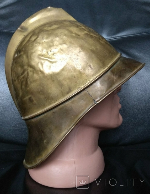 Каска (шлем) пожарная. XIX век