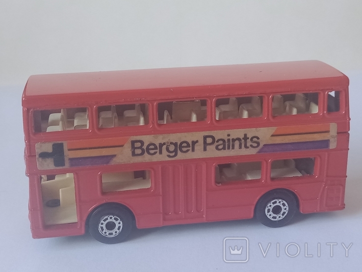 Модель автобуса Double Decker / Londoner, Matchbox, 1972, фото №2