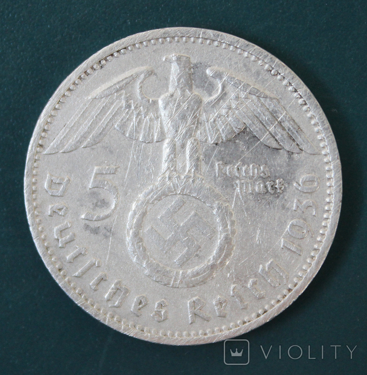 5 марок 1936(А), photo number 2
