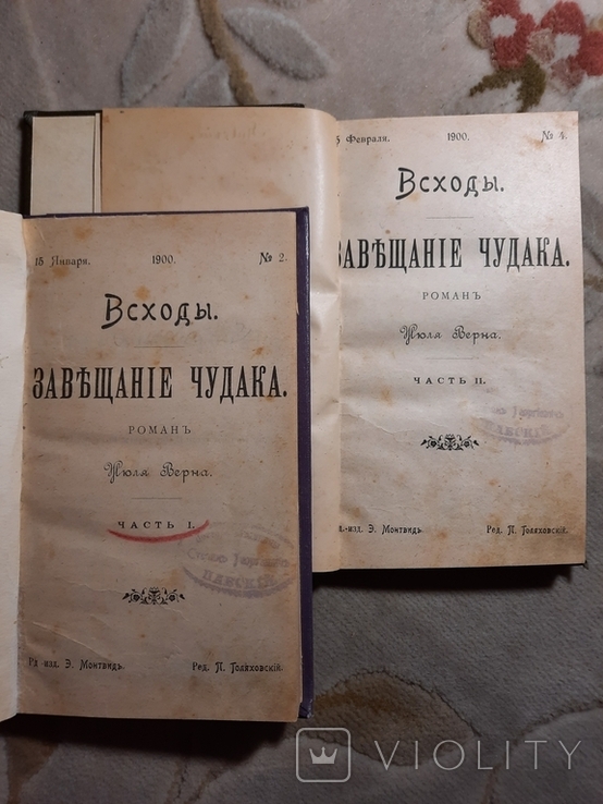 Завещание Чудака роман в 2-х частях 1900, фото №11