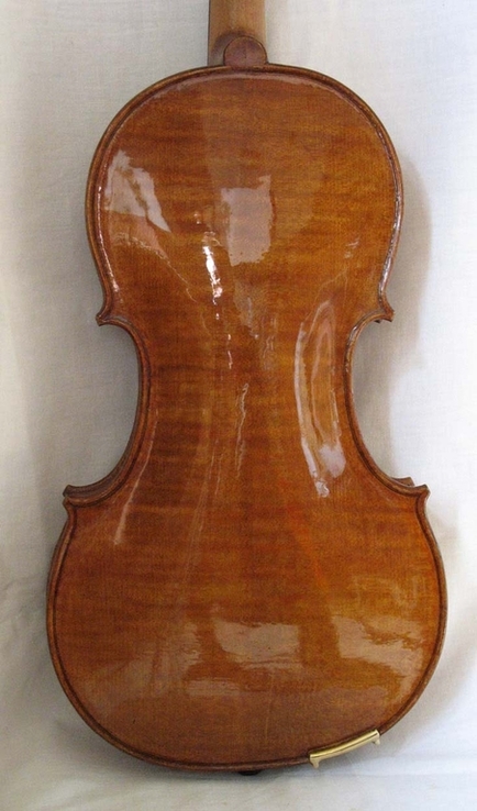 Скрипка целая 2006г мастера Багинского Украина, фото №6