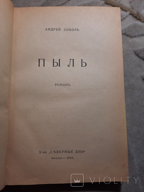Пыль Шикарный Роман 1916, фото №2