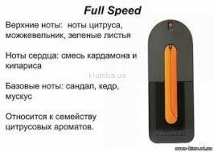 Чоловіча туалетна вода Full Speed, photo number 3