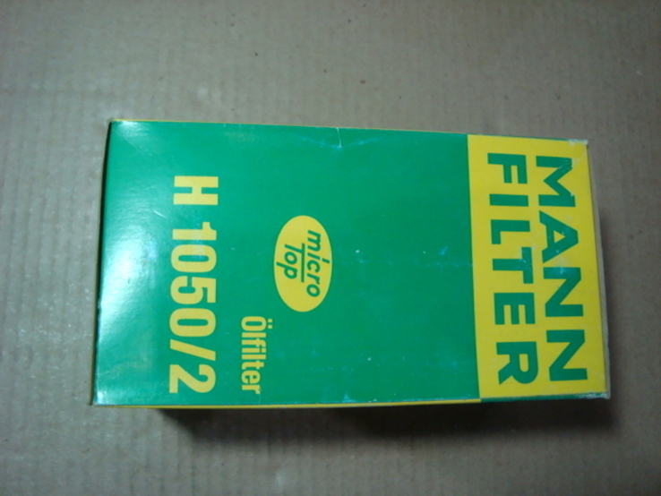 MANN-FILTER H 1050/2 Масляный фильтр MAN, фото №4
