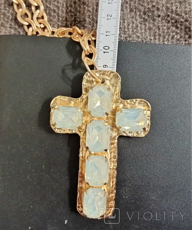 Два біжутерні металеві хрести., фото №2