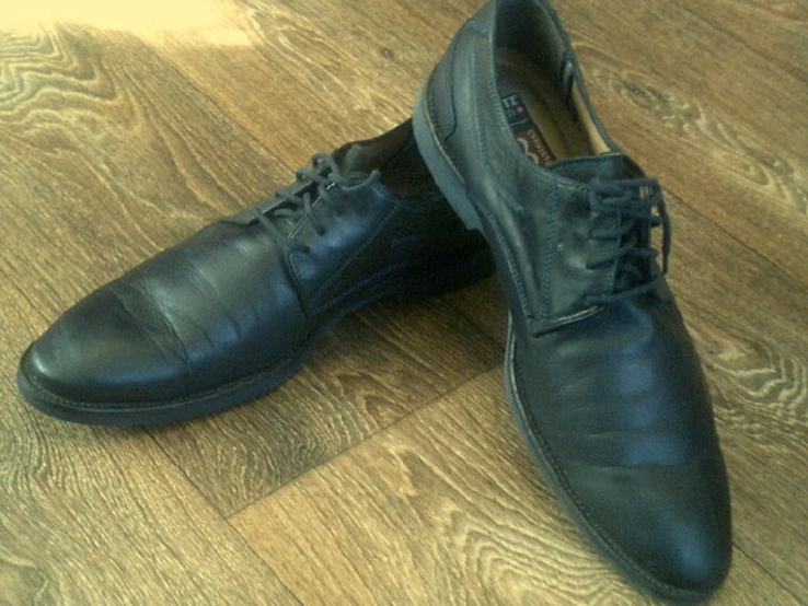 Fretz men business Gore-Tex (Швейцария) - кожаные туфли разм.43,5, фото №9