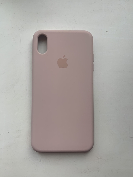 Чехол iPhone XS max pink оригинал