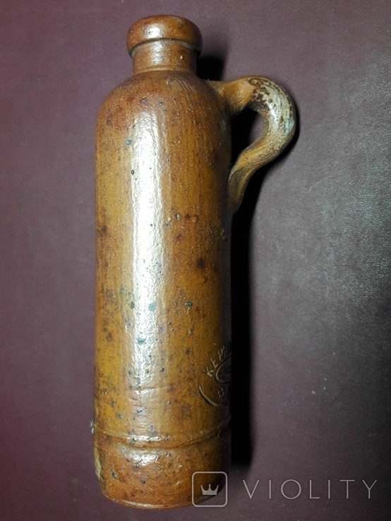 Старинная маленькая бутылочка от Рижского бальзама, фото №2