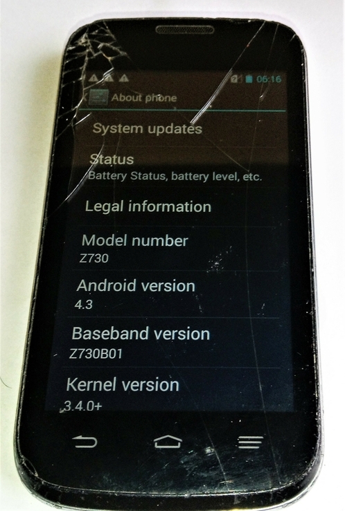 ZTE z730, фото №7