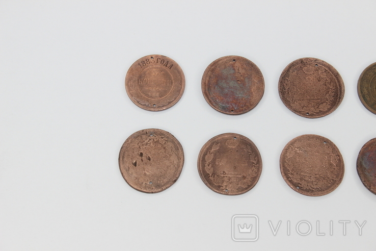 МОНЕТА Монеты 9 штук 1883 г. 1812 г..., фото №4