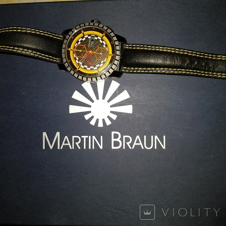 Швейцарские мужские часы Martin Braun Benzol, фото №2