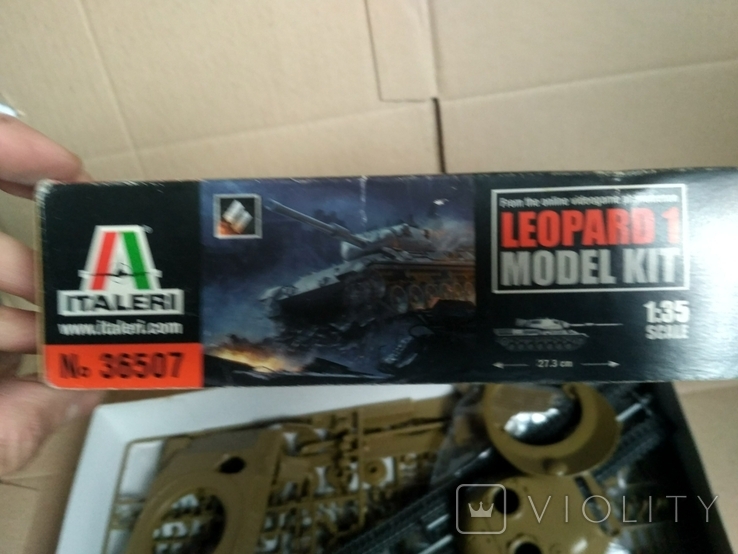 Italeri. Leopard 1. tank 1/35., photo number 4
