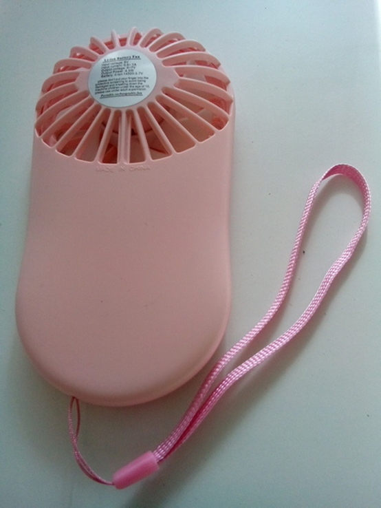 Вентилятор аккумуляторный ручной, фото №3