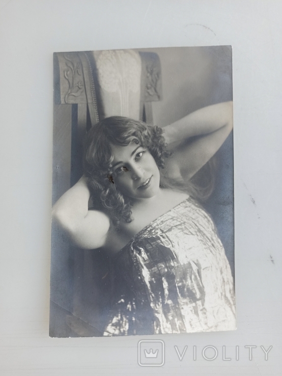 Открытка Девушка Портрет Мода 1 шт. Германия 1910-е годы
