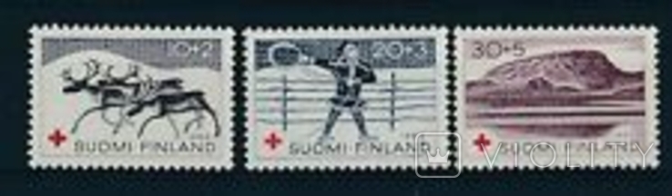 Финляндия 1960 красный крест