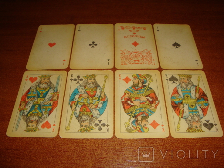 Игральные карты Атласные, 1975 г., фото №3