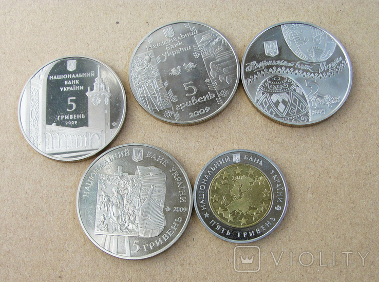 11 монет Украины, 2009 год, фото №6