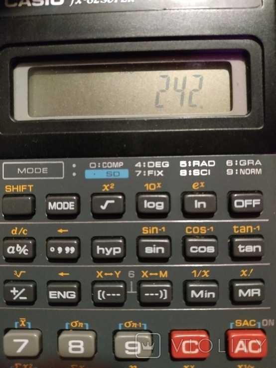 Casio fx-82super fraction, фото №6