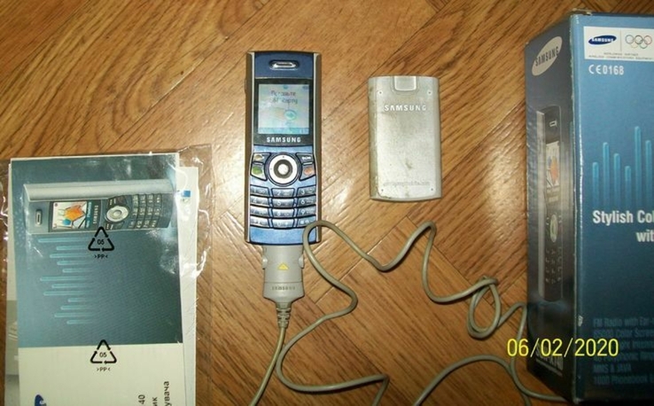 Мобильный телефон Samsung SGH - X 140 Б/У. Корея. с 2 ак., photo number 5