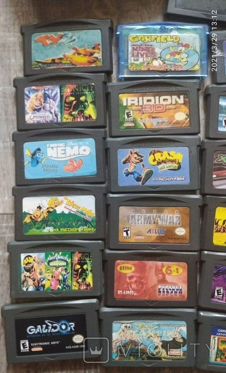 Game boy advance SP + Game boy advance + картриджи, фото №4