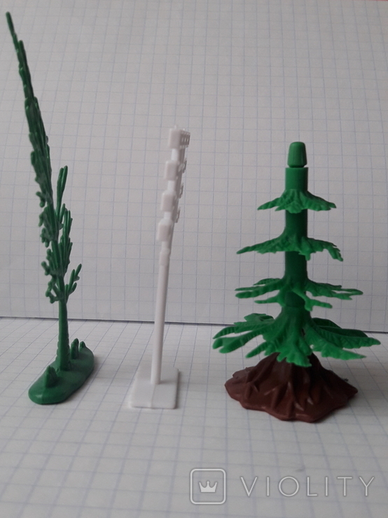Для ландшафта, ёлка, дерево, столб с сигнальными фонарями, фото №5