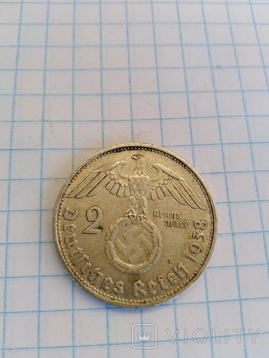 2 марки. 1938.В