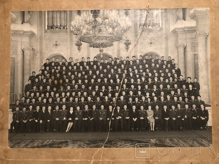 Фото с Ю. Гагариным в Георгиевском зале Кремля, фото №3