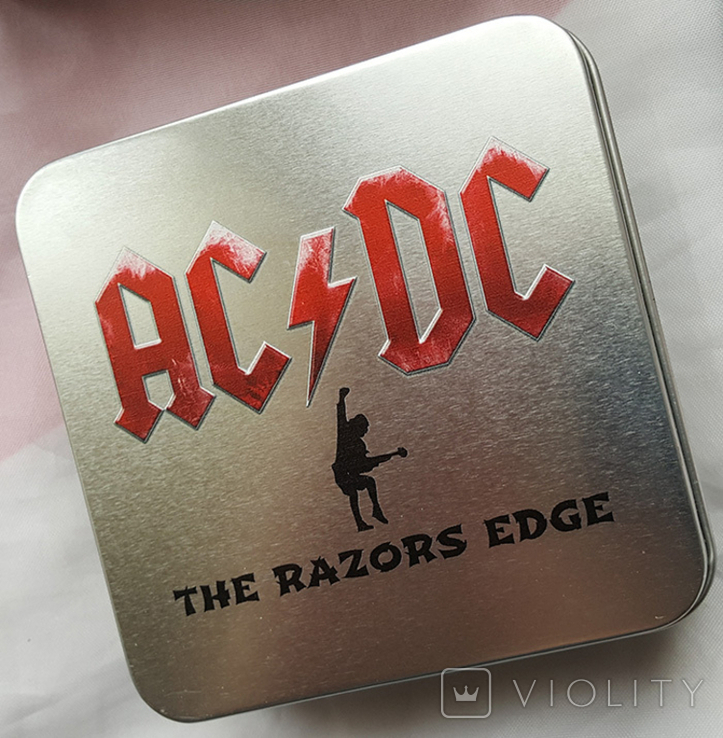 Тираж 1000 шт. 10 2 Унции The Razors Edge AC/DC Острова Кука 2019 г., фото №10