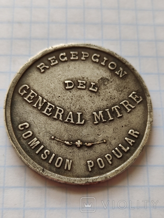 Настольная медаль, Аргентина., фото №4