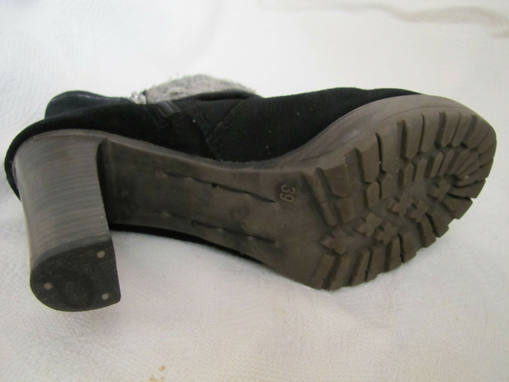 Замшевые ботинки ботильоны Tomaris р38,5, фото №5