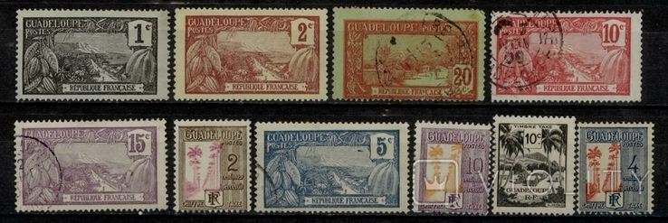 Гваделупа 1905-1947 */(*)/погаш колонія Франції