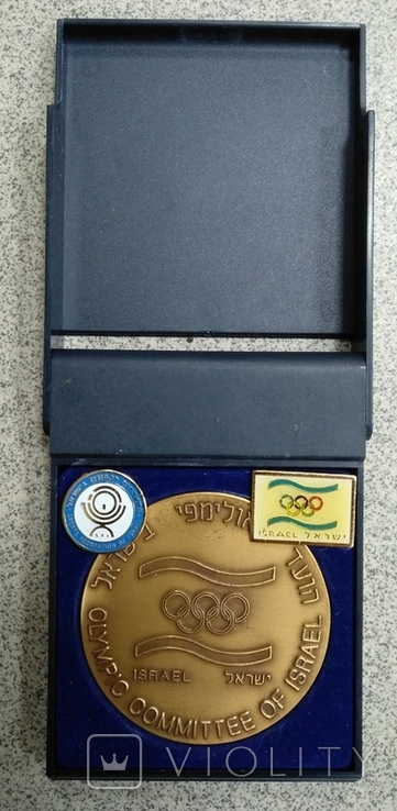 Медаль и знаки Олимпийский комитет Израиль, фото №3
